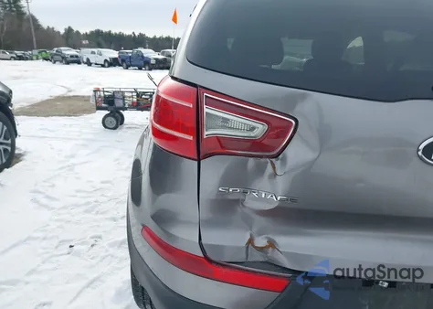 2011 Kia Sportage Lx from USA, damaged, VIN KNDPBCA24B7076163